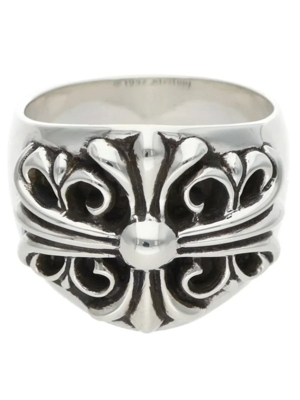Chrome Hearts Keeper Silver Ring